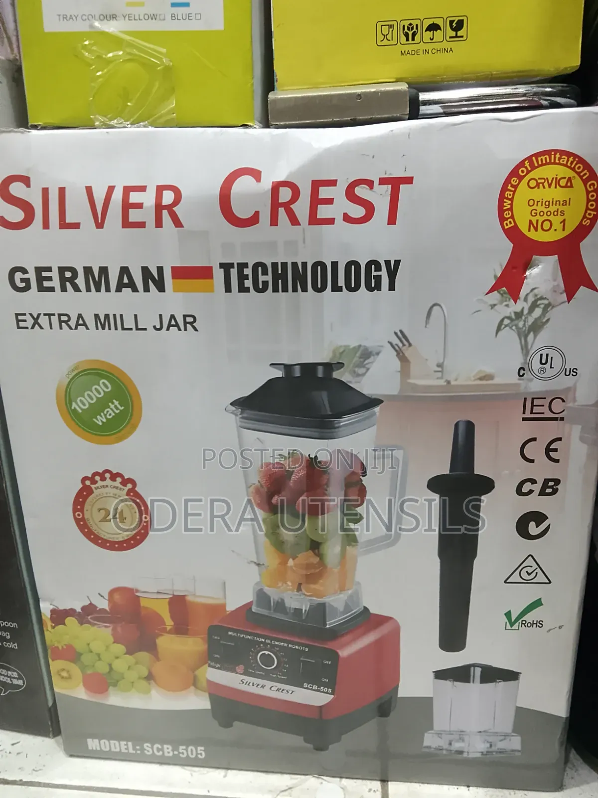 Silver Crest Blender - Powerful Durable Blender