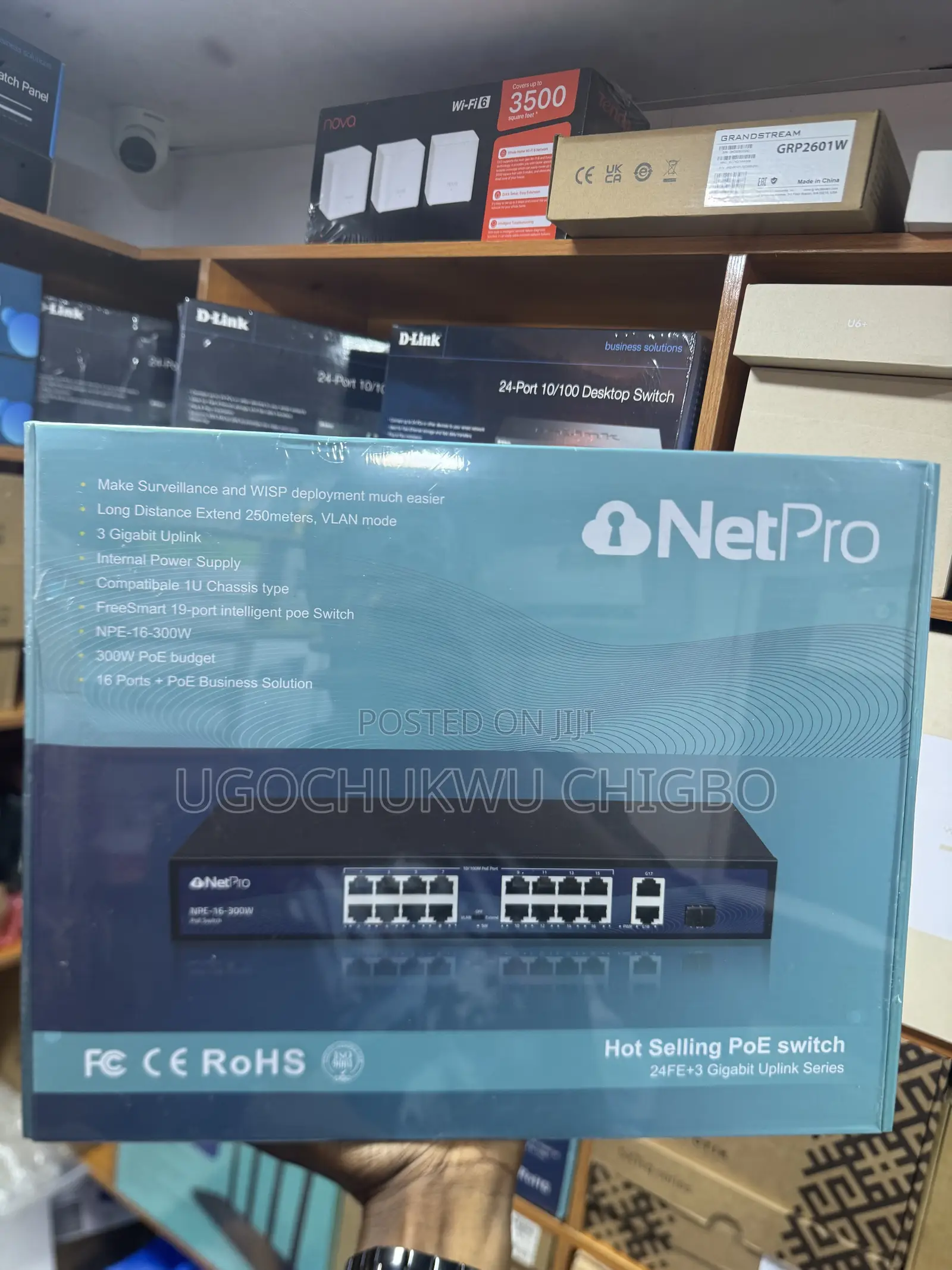 Netpro 16 Port 10/100 Switch