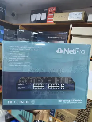 Netpro 16 Port 10/100 Switch
