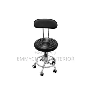 Mini Swivel Lab/Bar Chair With Backrest).