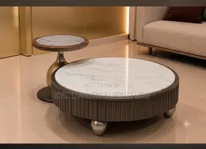 Elegant Marble Top Center Table