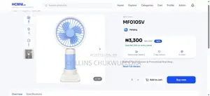 Haiqing Rechargeable Mini Fan