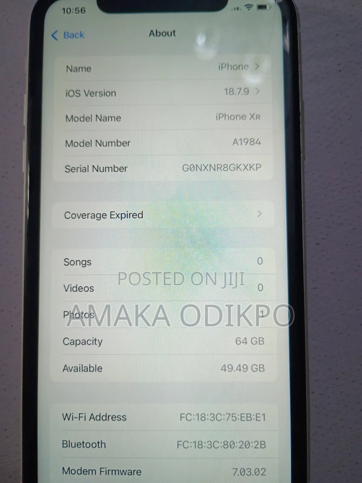 Apple iPhone XR 64 GB White