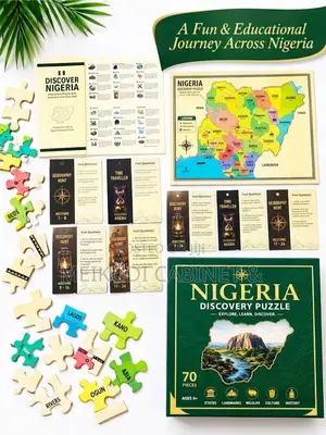 Nigeria Discover Puzzle 70pcs