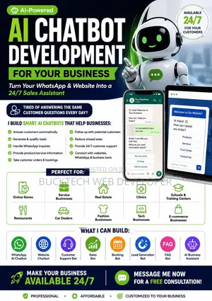 AI Chatbot Developer | WhatsApp Website Chatbot for Business