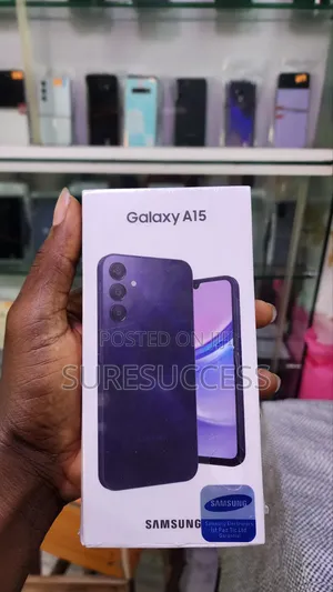 New Samsung Galaxy A15 5G 128 GB Black