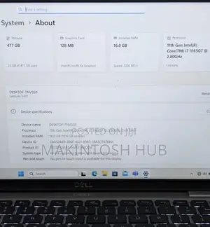 Laptop Dell Latitude 5420 16GB Intel Core i7 SSD 512GB