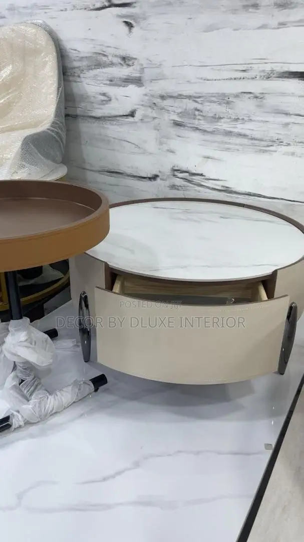 Modern Coffee Table Metal Simple Round Small Side Table Nordic