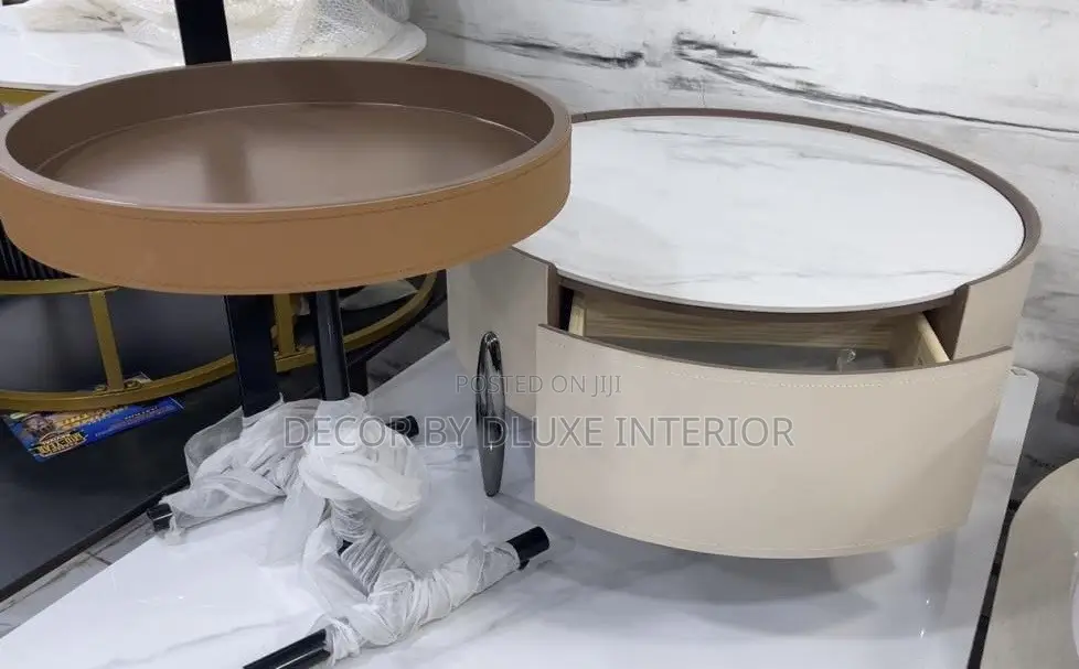 Modern Coffee Table Metal Simple Round Small Side Table Nordic