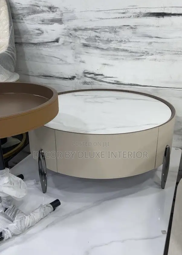 Modern Coffee Table Metal Simple Round Small Side Table Nordic