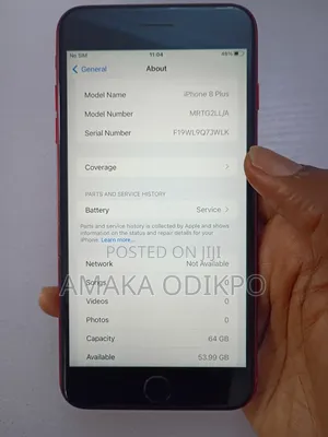 Apple iPhone 8 Plus 64 GB Red