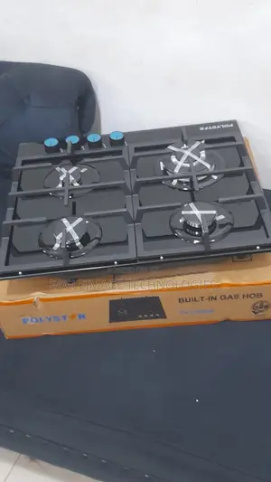 Original Polystar PV-JY60G4 4-Burner Built in Gas Cooker