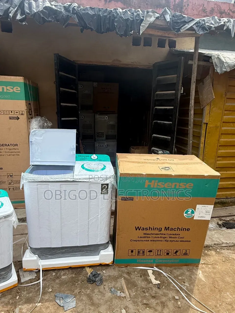 Hisense 7.5kg Washing and Spin