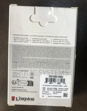 Kingston 1tb Xs1000 1tb SSD External