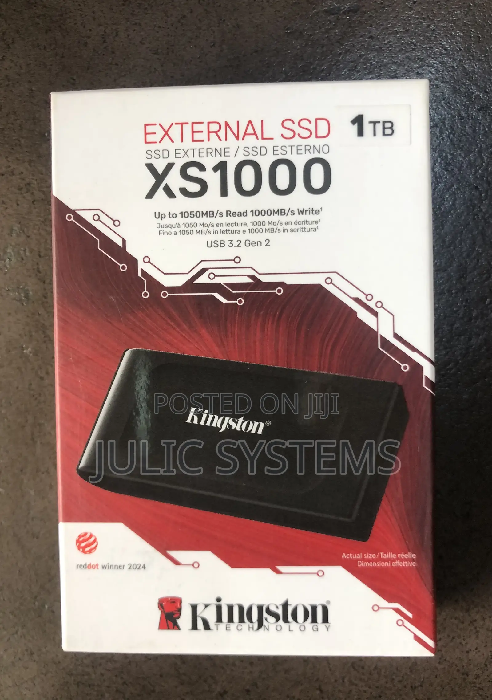 Kingston 1tb Xs1000 1tb SSD External
