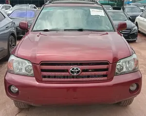 Toyota Highlander V6 4x4 2007 Red