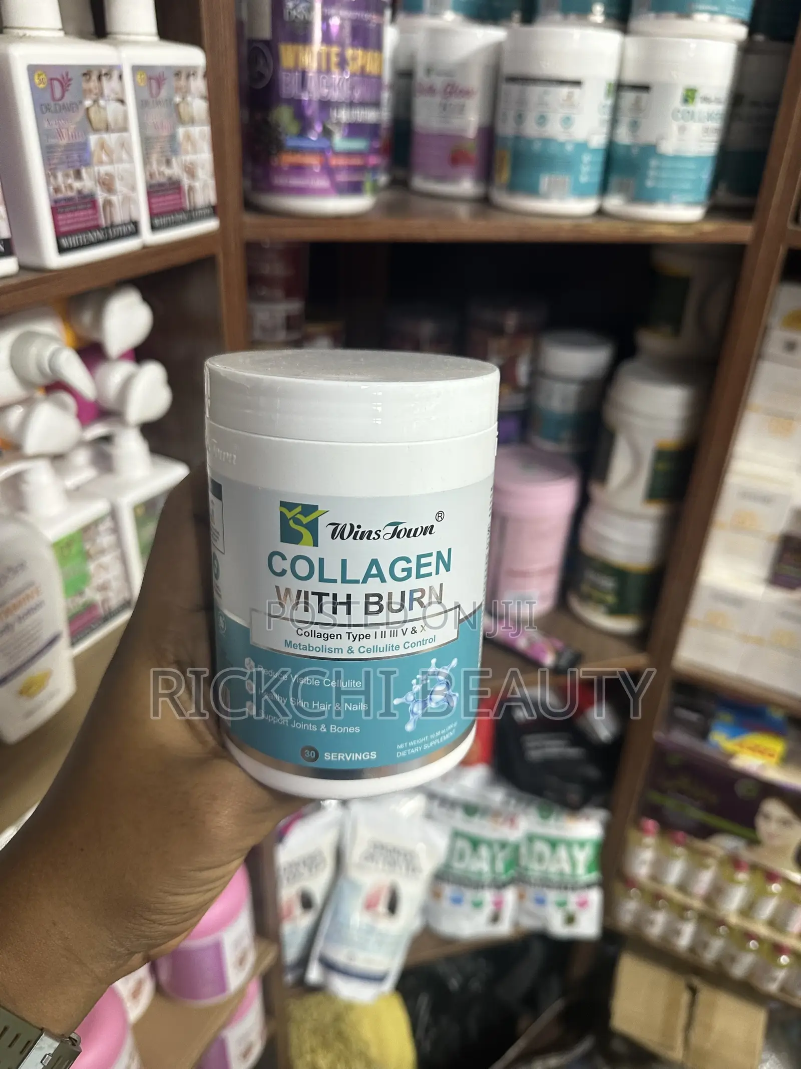 Wins Town Collagen With Burn