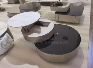 Luxury Magic Glass Top Center Table
