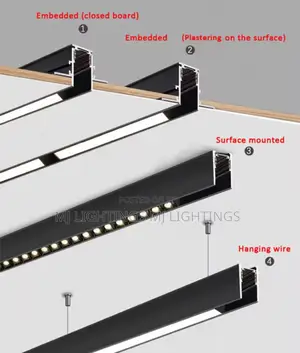 Livingroom Lighting Magnetic Rail Indoor Lighting System