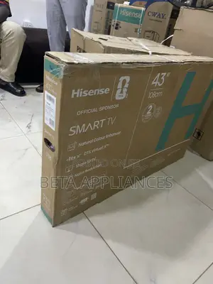 Hisense 43” LED Smart TV With UHD Display