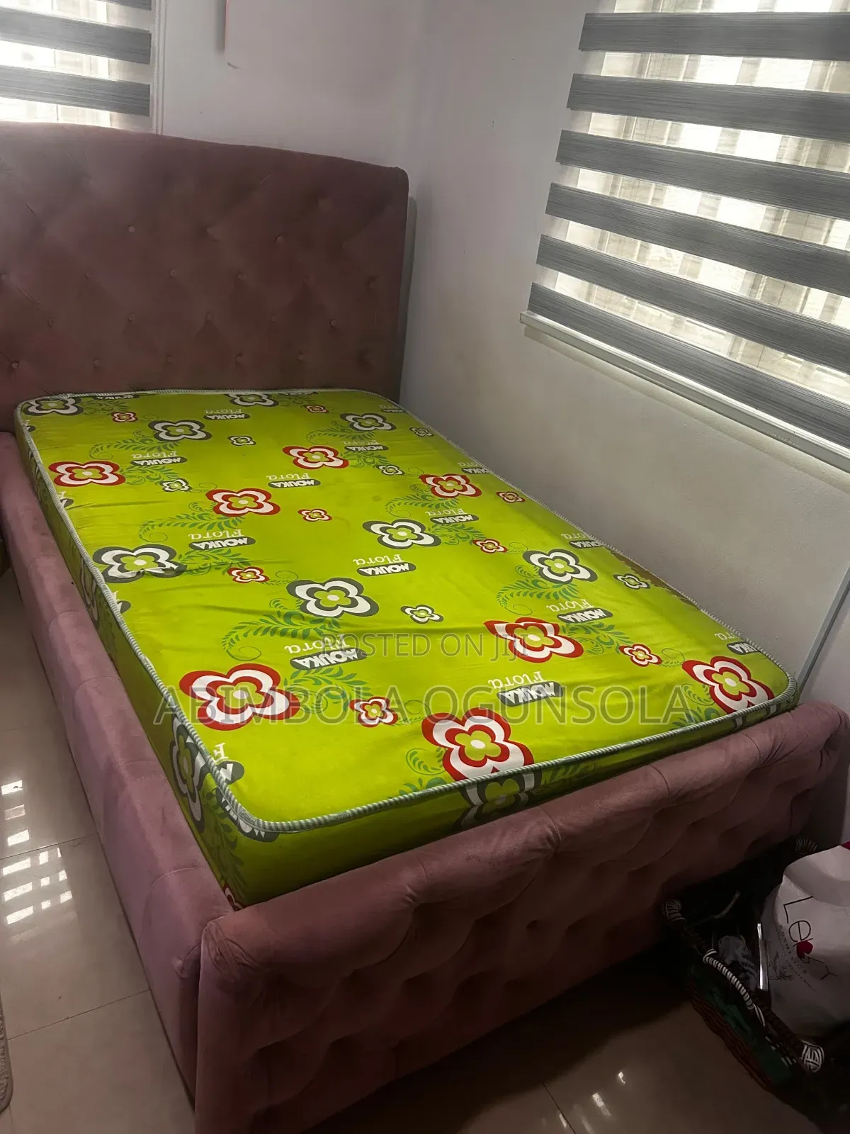4by6 Bedframe With Mattress