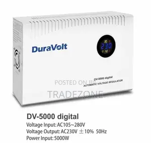 Duravolt 5000W Wall Mount Stabilizer | DV-5000