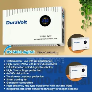 Duravolt 5000W Wall Mount Stabilizer | DV-5000