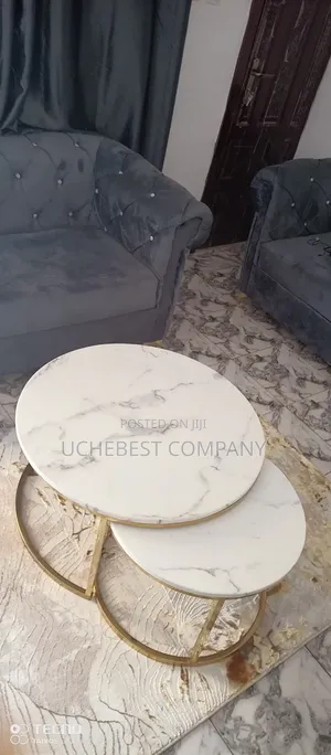 2 in 1 Marble Center Table Available