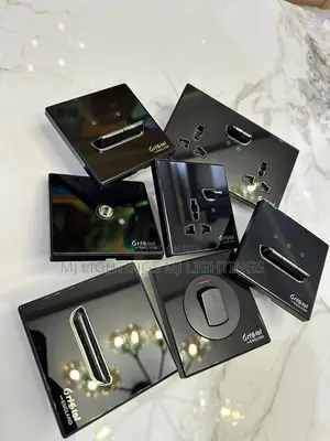 Wall Light Switch Panel on / Off Push Buttons Wall Switches