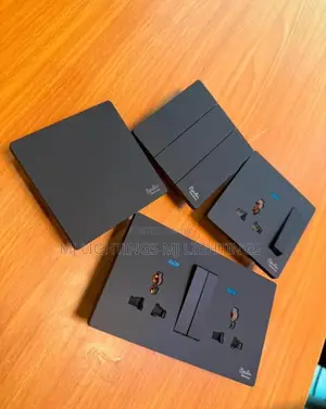 Wall Light Switch Panel on / Off Push Buttons Wall Switches