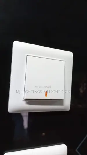 Wall Light Switch Panel on / Off Push Buttons Wall Switches
