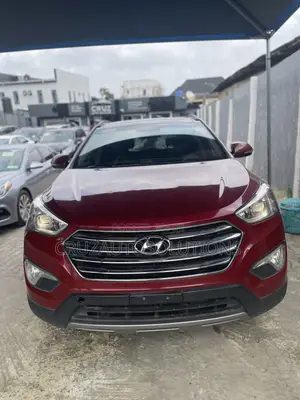 Hyundai Santa Fe 2014 Red