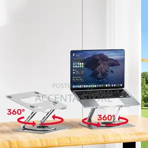 Aluminium Laptop Stand Holder With 360° Rotation