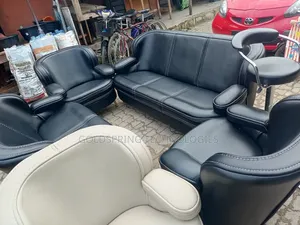 Foreign Leather Sofa Off White