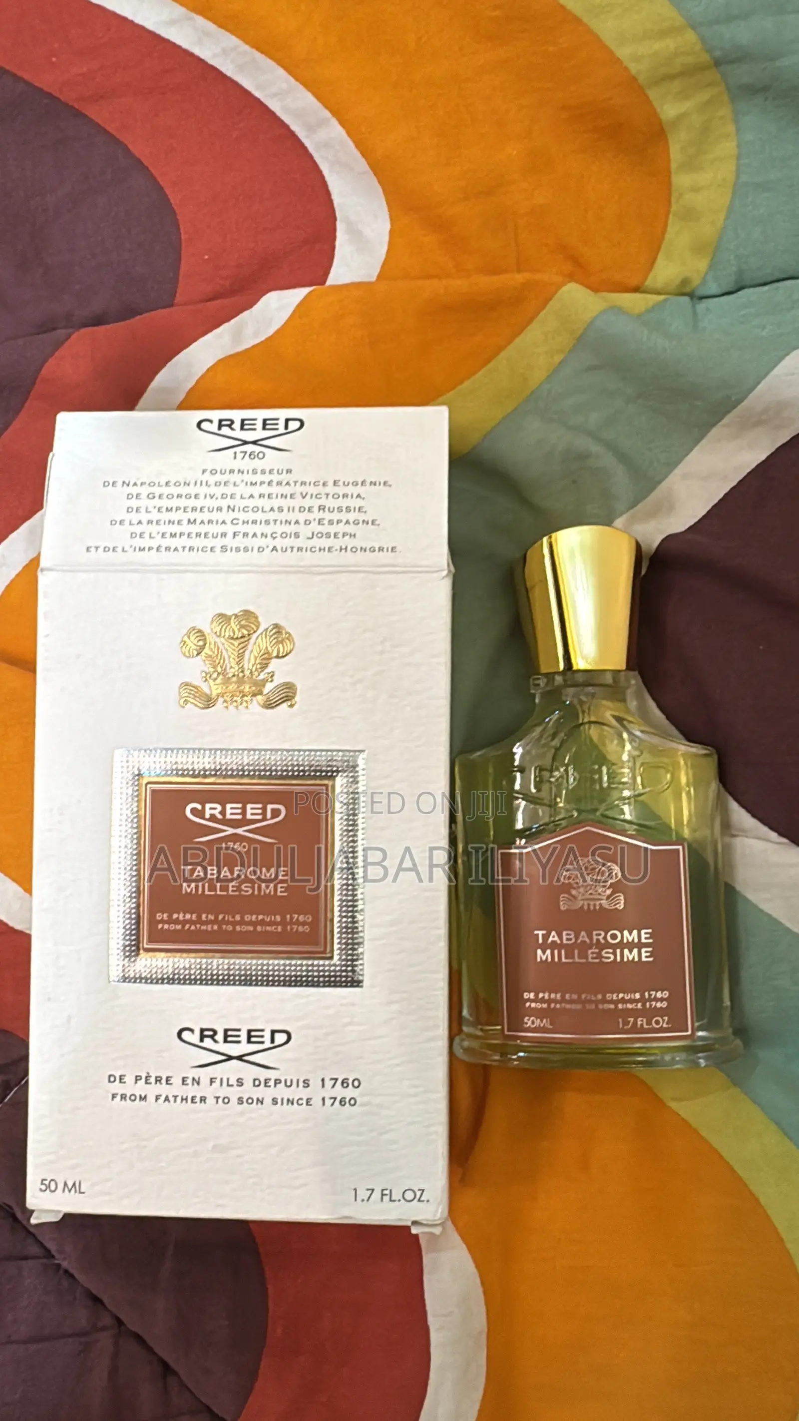 Creed Tabarome Millésime