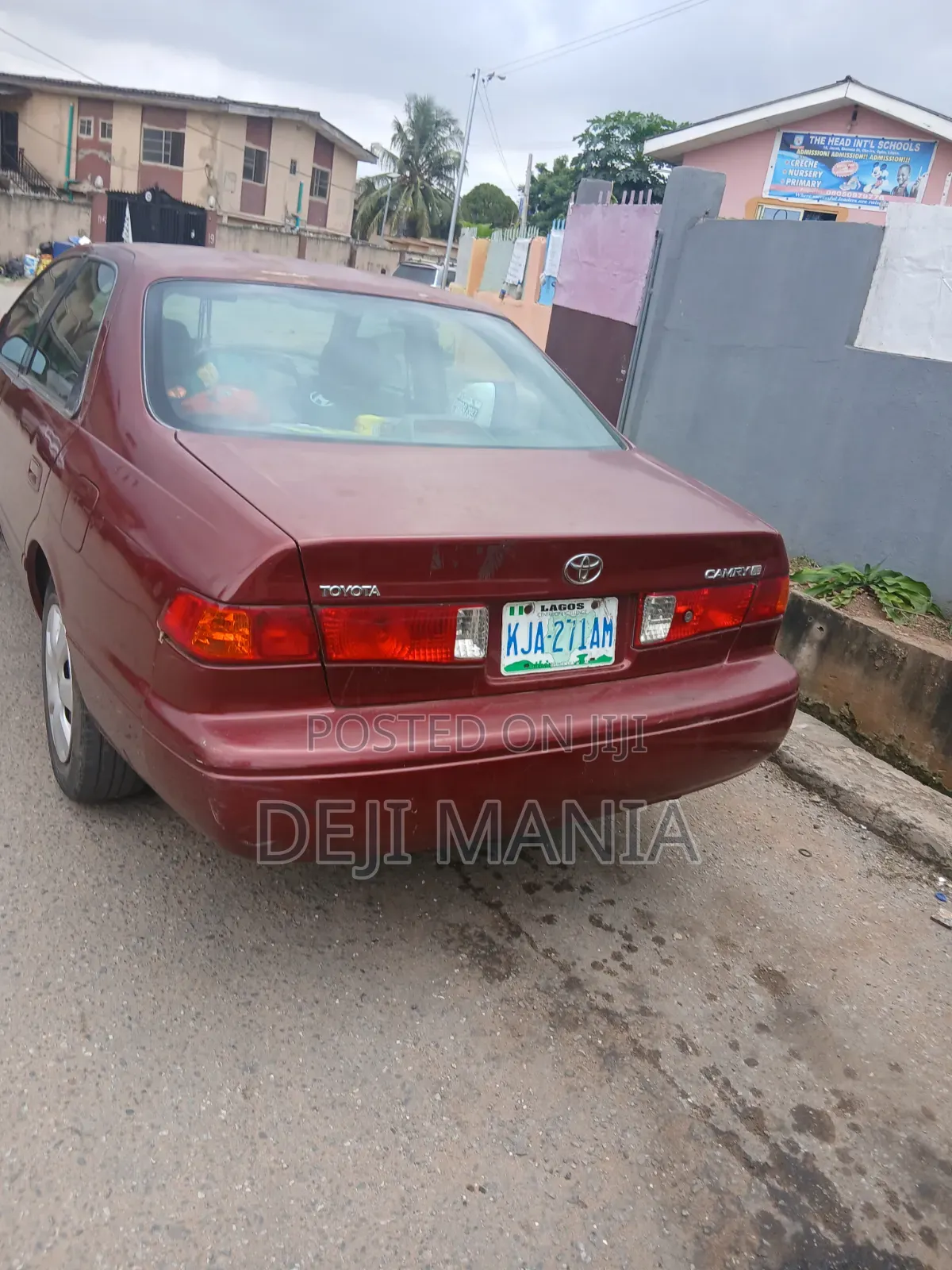 Toyota Camry 2002 Red