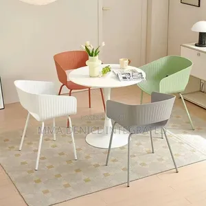 Modern 4-Seater Dining Table Chairs Set