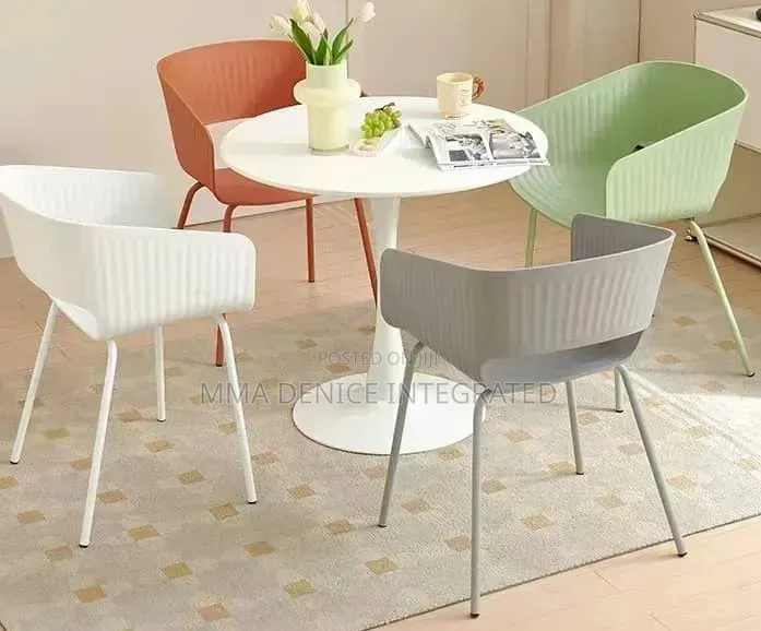 Modern 4-Seater Dining Table Chairs Set