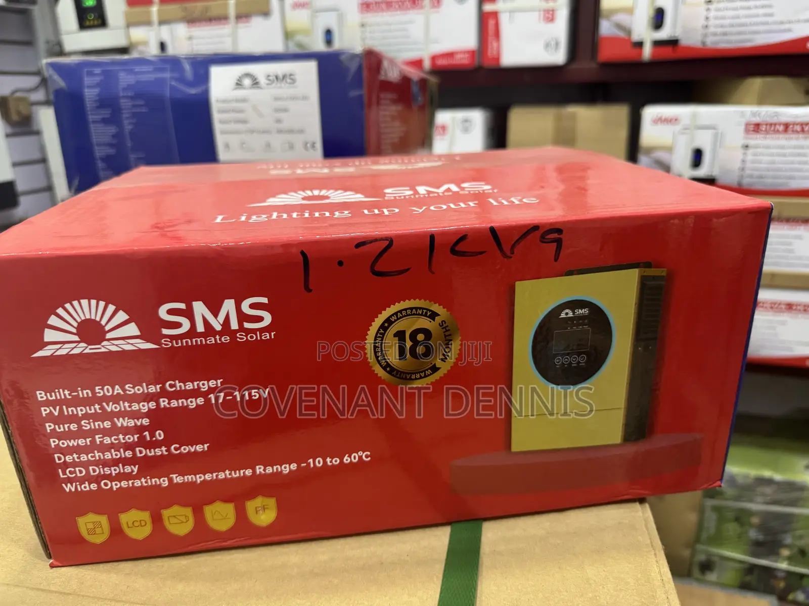 SMS 1.2kva 12v Hybrid Inverter