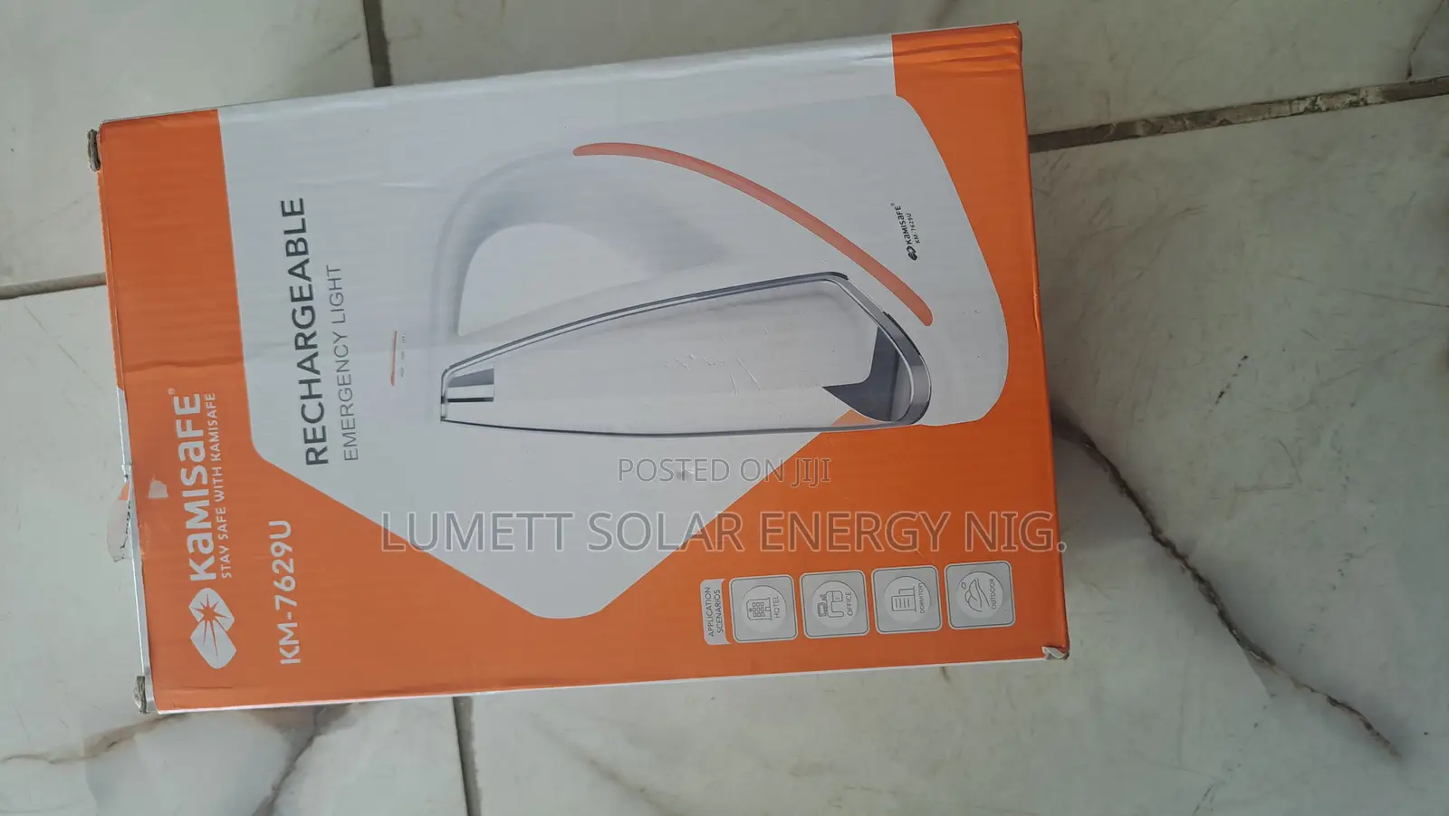 Kami Rechargeable Emergency Light - KM-7629U