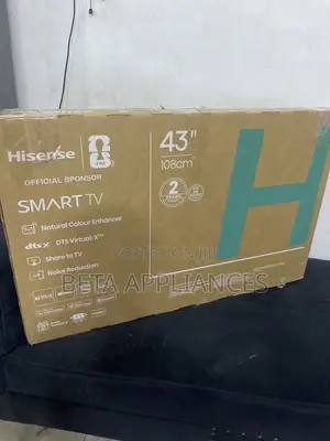 Hisense 43” Ultra HD LED Television – Smart TV