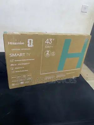 Hisense 43” Smart UHD TV for Movies, Sports Gaming