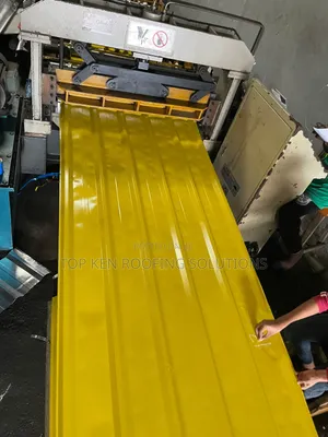 Yellow Metral Longspan Aluminum Roofing Sheets - 0.55mm(A) Thickness
