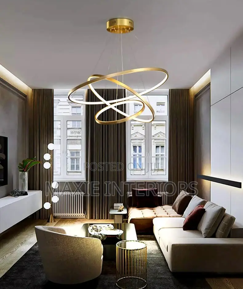 Modern Led Ring Chandelier