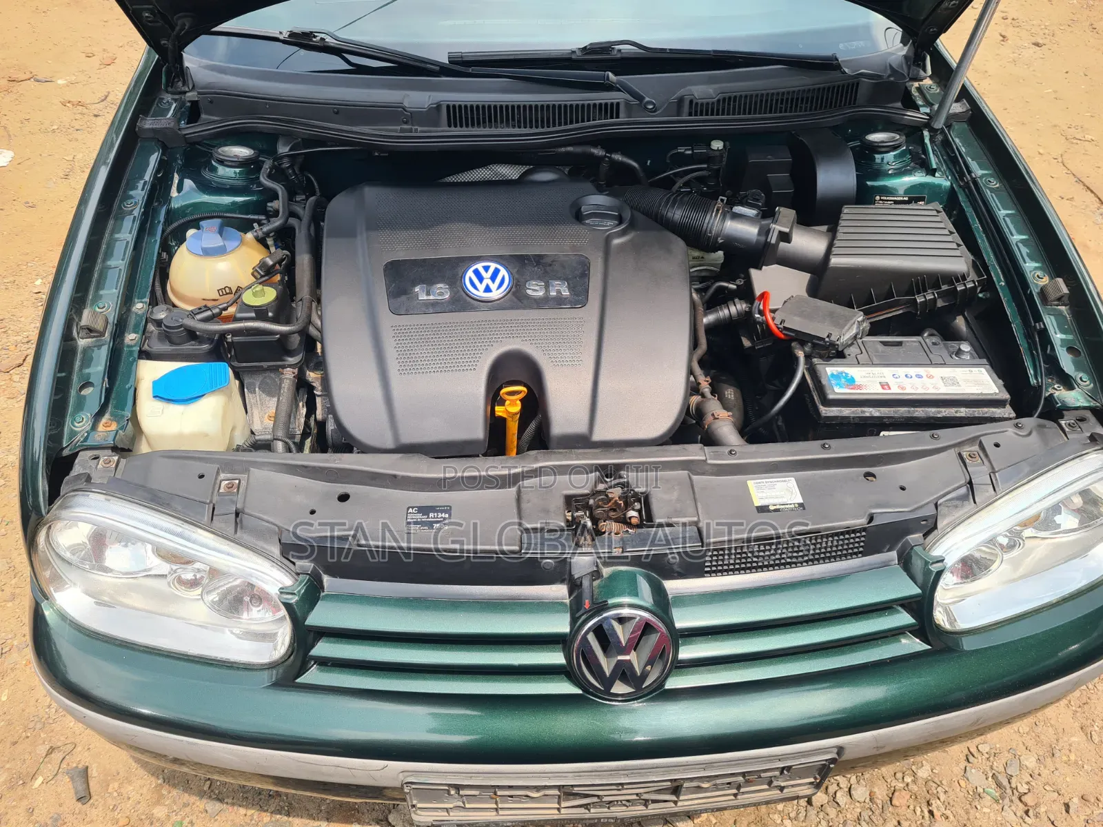 Volkswagen Golf 2002 Green