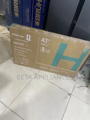 Hisense 43” UHD Smart Television – Modern Home Display