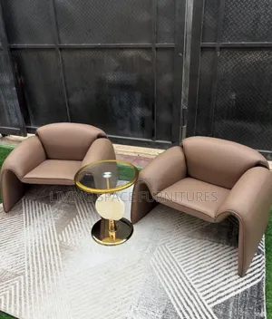 Executive Two Accent Leather Chairs
