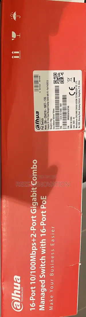 Dahua 16port Poe Switch