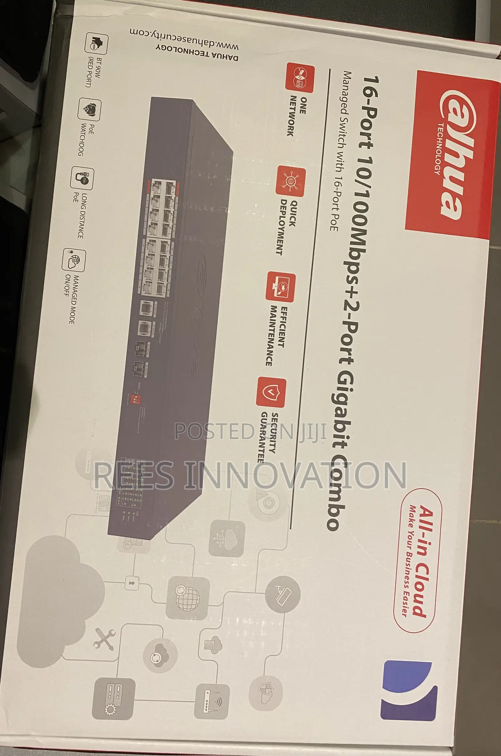 Dahua 16port Poe Switch