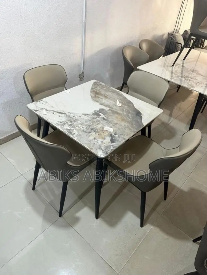 Marble Dining Table Set